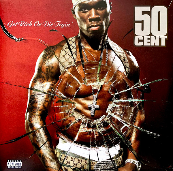 50 Cent – Get Rich Or Die Tryin' vinyl cover