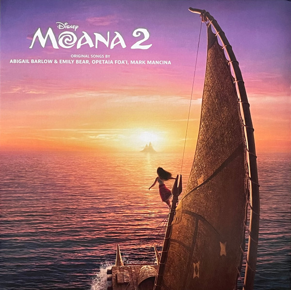Abigail Barlow, Emily Bear, Opetaia Foa'i, Mark Mancina – Moana 2 cover