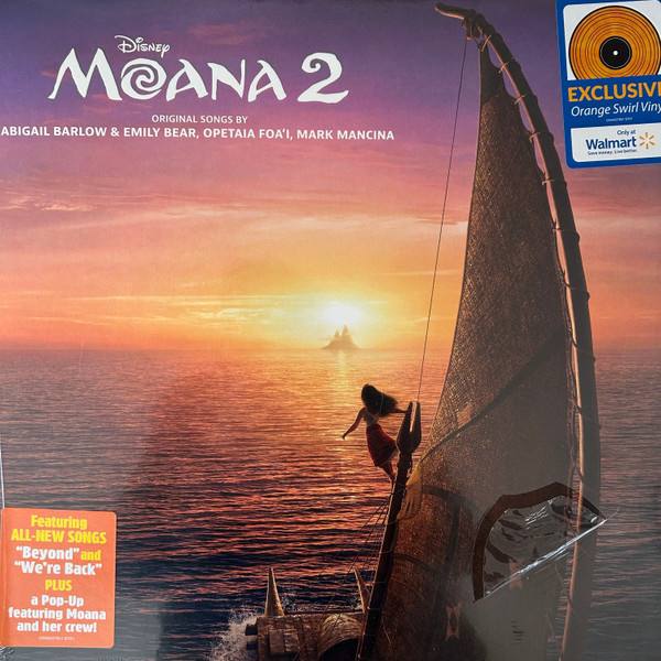 Abigail Barlow, Emily Bear, Opetaia Foa'i, Mark Mancina – Moana 2 cover