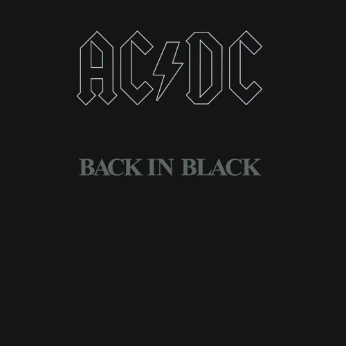 AC/DC – Back In Black vinyl cover