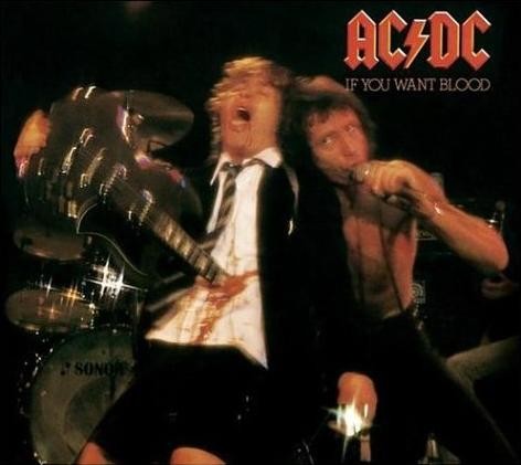 AC/DC – If You Want Blood You've Got It vinyl cover