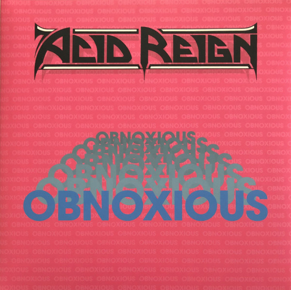Acid Reign – Obnoxious vinyl cover
