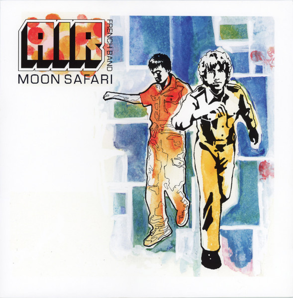 AIR French Band – Moon Safari vinyl cover