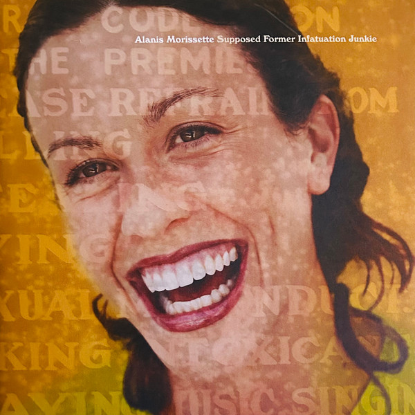 Alanis Morissette – Supposed Former Infatuation Junkie vinyl cover