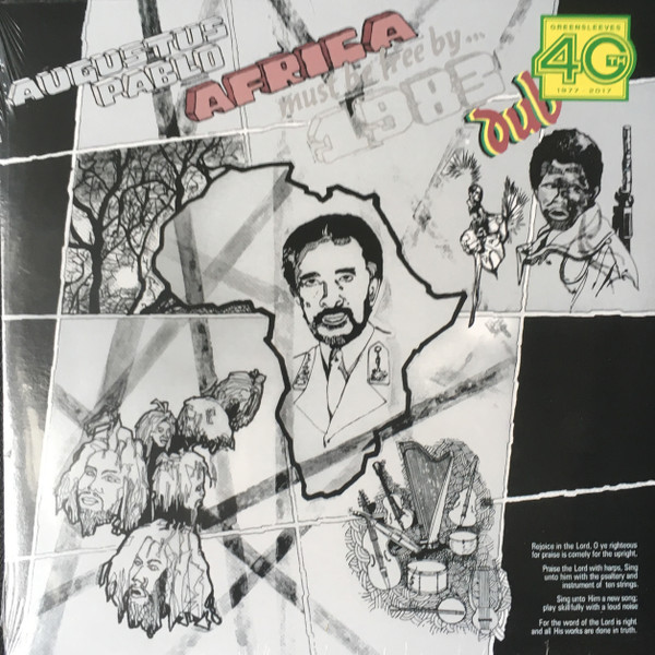 Augustus Pablo – Africa Must Be Free By 1983 Dub vinyl cover