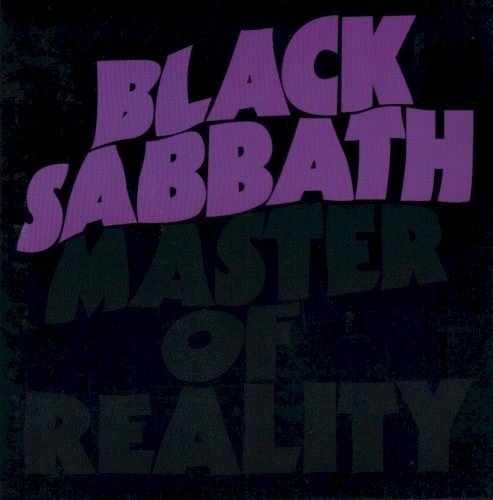 Black Sabbath – Master Of Reality vinyl cover
