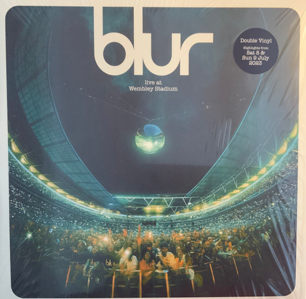 Blur – Live At Wembley Stadium vinyl cover