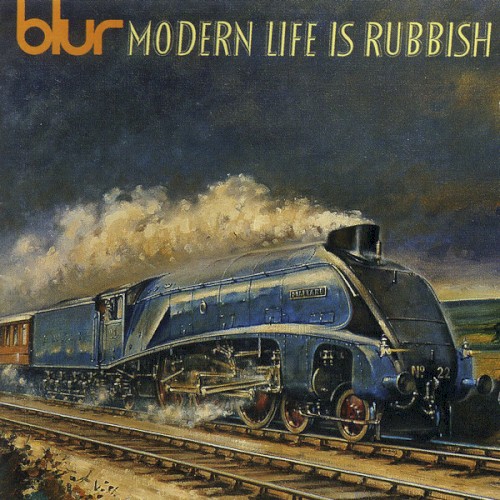 Blur – Modern Life Is Rubbish vinyl cover