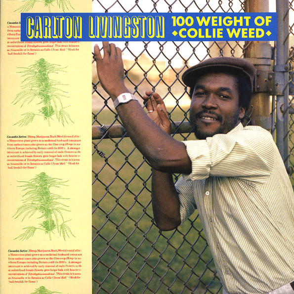 Carlton Livingston – 100 Weight Of Collie Weed vinyl cover