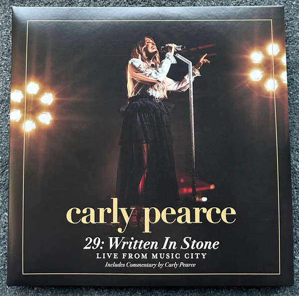 Carly Pearce – 29: Written In Stone (Live From Music City) vinyl cover