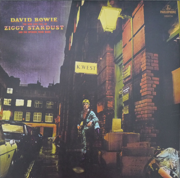 David Bowie – The Rise And Fall Of Ziggy Stardust And The Spiders From Mars vinyl cover