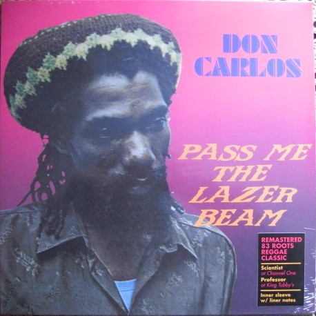 Don Carlos – Pass Me The Lazer Beam vinyl cover
