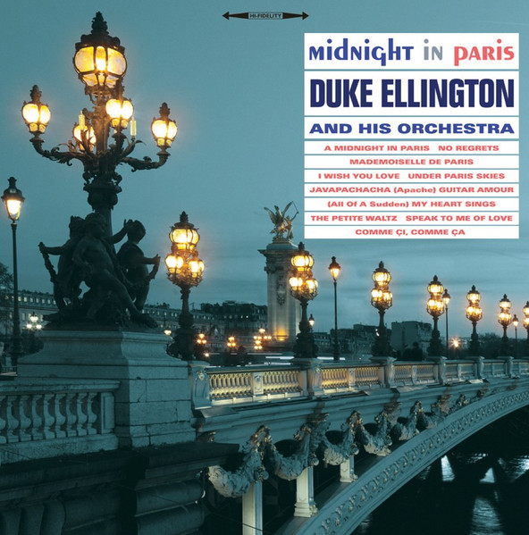 Duke Ellington And His Orchestra – Midnight In Paris vinyl cover
