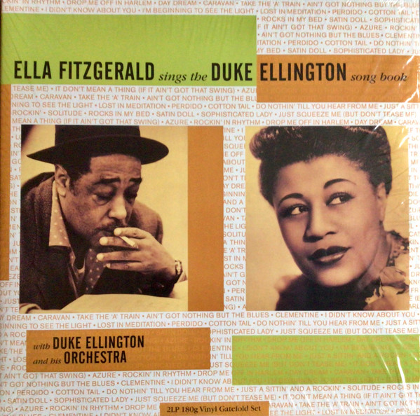 Ella Fitzgerald – Ella Fitzgerald Sings The Duke Ellington Song Book, Vol. 1 vinyl cover