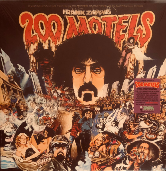 Frank Zappa – 200 Motels vinyl cover