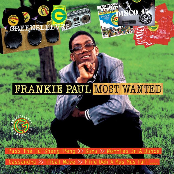 Frankie Paul – Most Wanted vinyl cover