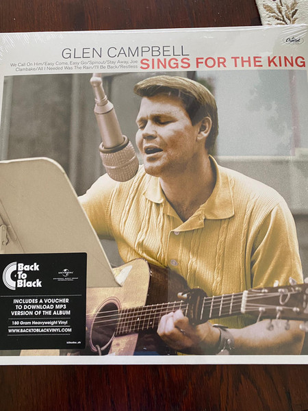 Glen Campbell – Sings For The King vinyl cover