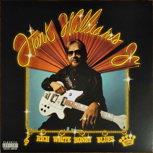 Hank Williams Jr. – Rich White Honky Blues vinyl cover