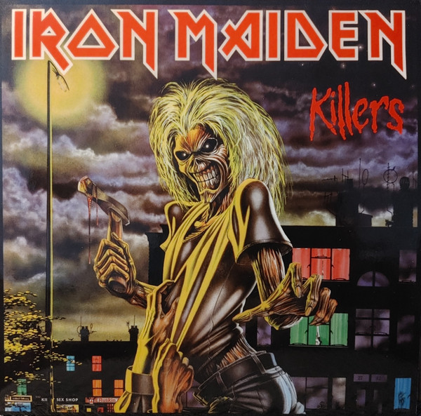 Iron Maiden – Killers vinyl cover