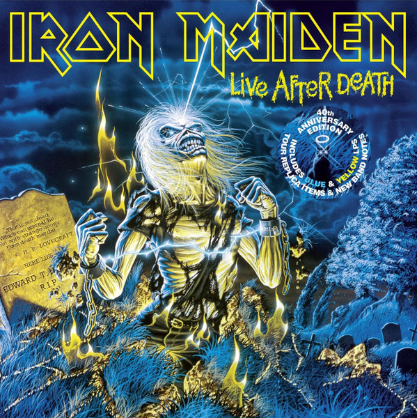 Iron Maiden – Live After Death vinyl cover