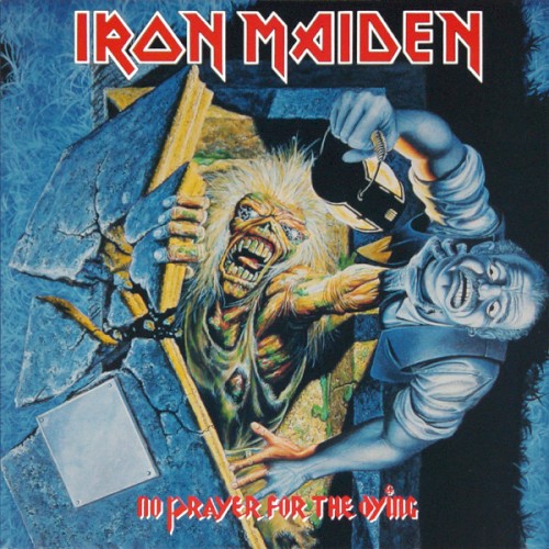 Iron Maiden – No Prayer For The Dying vinyl cover