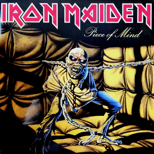 Iron Maiden – Piece Of Mind vinyl cover