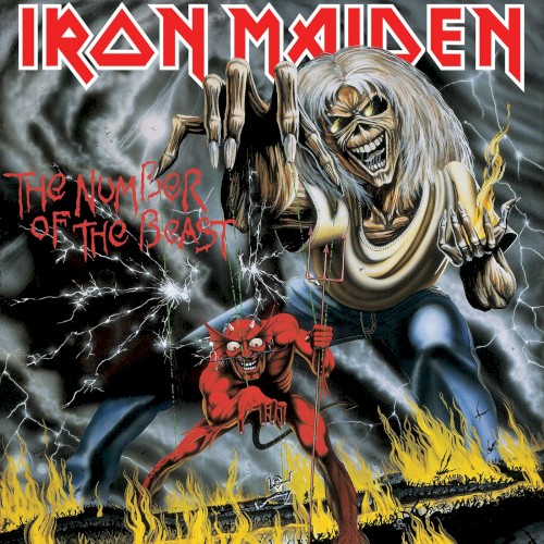 Iron Maiden – The Number Of The Beast vinyl cover
