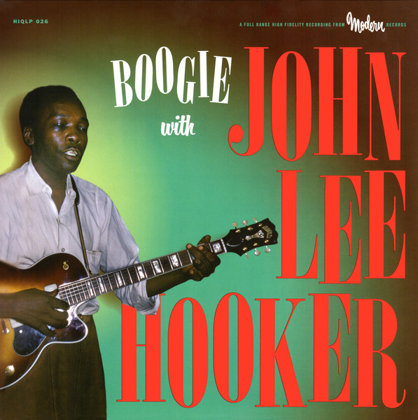 John Lee Hooker – Boogie With John Lee Hooker vinyl cover