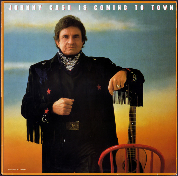 Johnny Cash – Johnny Cash Is Coming To Town vinyl cover