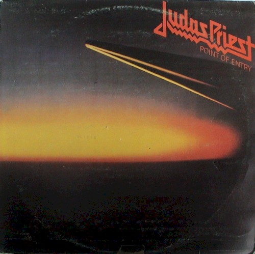 Judas Priest – Point Of Entry vinyl cover