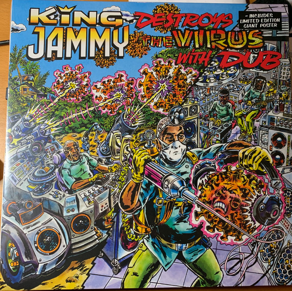King Jammy – King Jammy Destroys The Virus With Dub vinyl cover