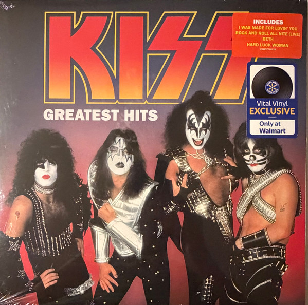 Kiss – Greatest Hits vinyl cover