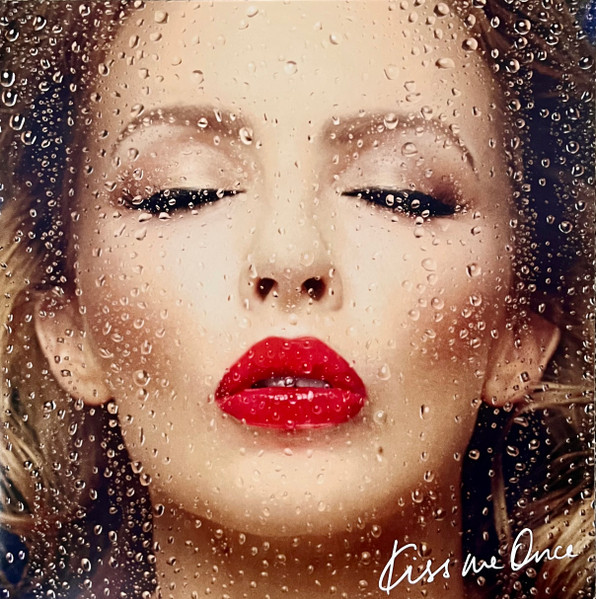 Kylie – Kiss Me Once vinyl cover