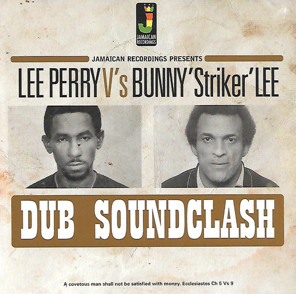 Lee Perry V's Bunny 'Striker' Lee – Dub Soundclash vinyl cover