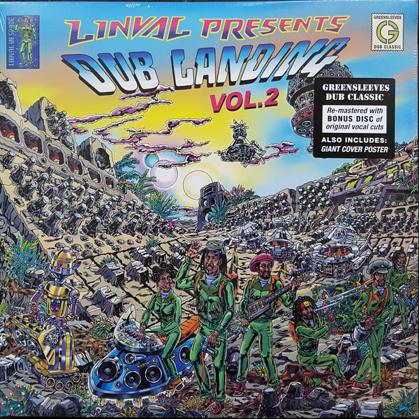 Linval – Dub Landing Vol.2 vinyl cover