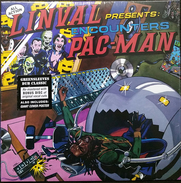 Linval – Encounters Pac-Man vinyl cover