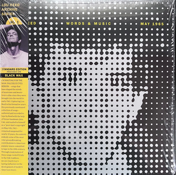 Lou Reed – Words & Music, May 1965 vinyl cover