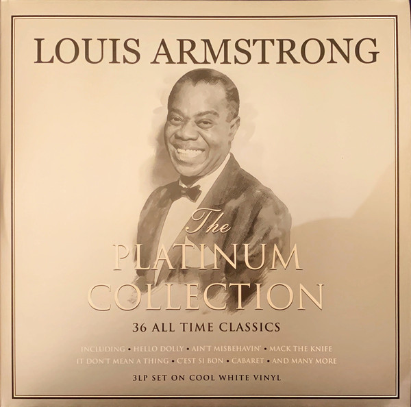 Louis Armstrong – The Platinum Collection vinyl cover