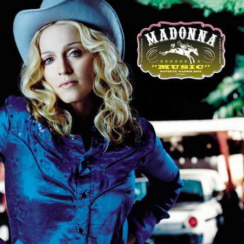 Madonna – Music vinyl cover