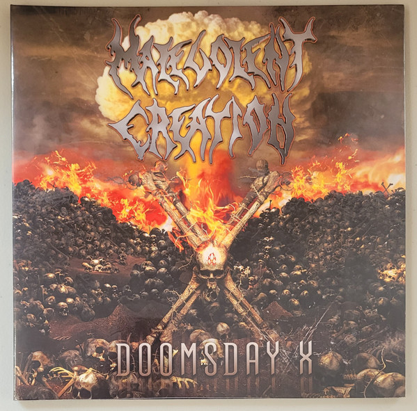 Malevolent Creation – Doomsday X vinyl cover