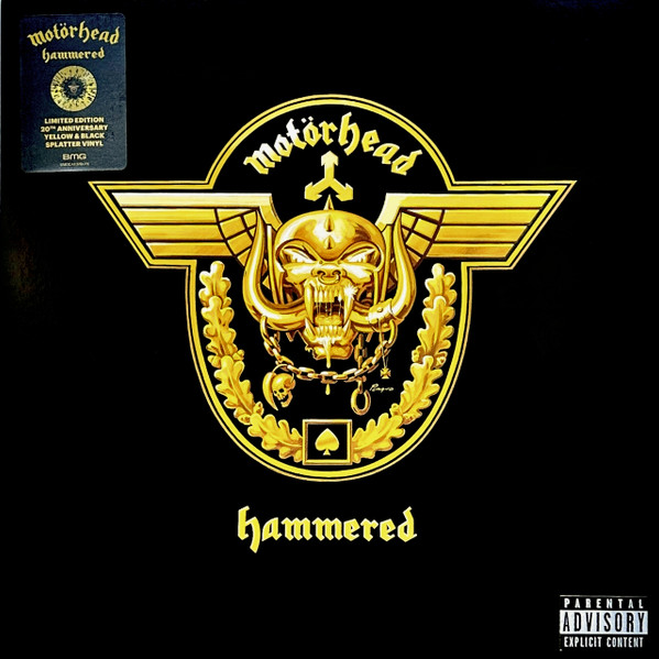 Motörhead – Hammered vinyl cover