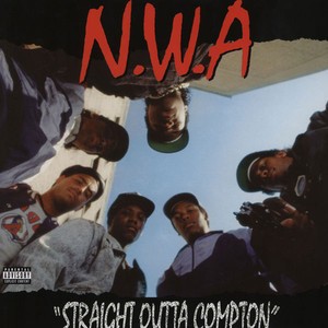 N.W.A – Straight Outta Compton vinyl cover