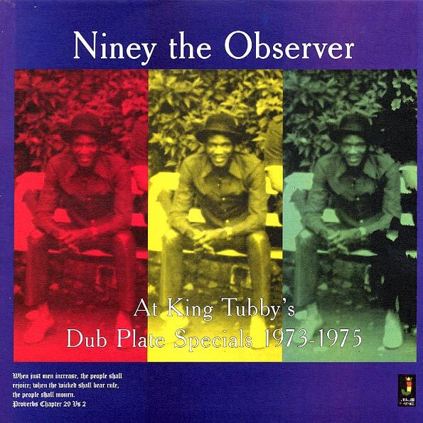 Niney The Observer – At King Tubby's (Dub Plate Specials 1973-1975) vinyl cover