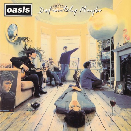 Oasis – Definitely Maybe vinyl cover