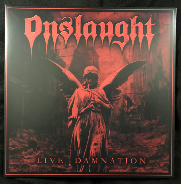 Onslaught – Live Damnation cover