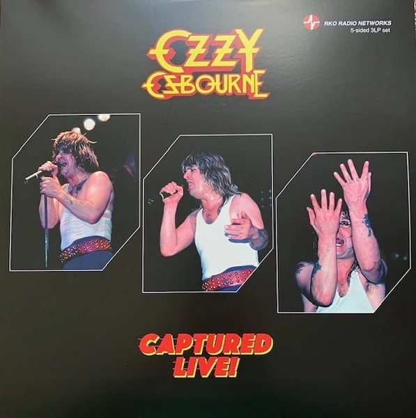 Ozzy Osbourne – Captured Live! cover
