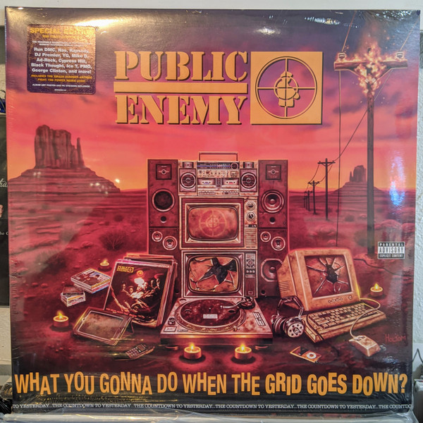 Public Enemy – What You Gonna Do When The Grid Goes Down? vinyl cover