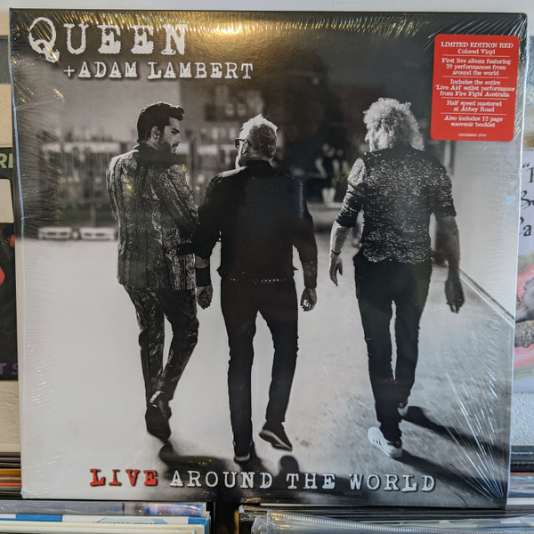 Queen + Adam Lambert – Live Around The World cover