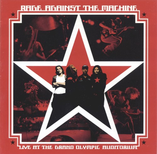 Rage Against The Machine – Live At The Grand Olympic Auditorium vinyl cover