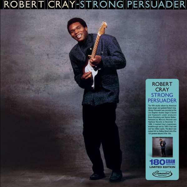 Robert Cray – Strong Persuader vinyl cover